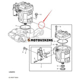 Hydrauloljepump AL166637 för John Deere 6130 6230 6330 6430 6530 6534 6630 6830 6930