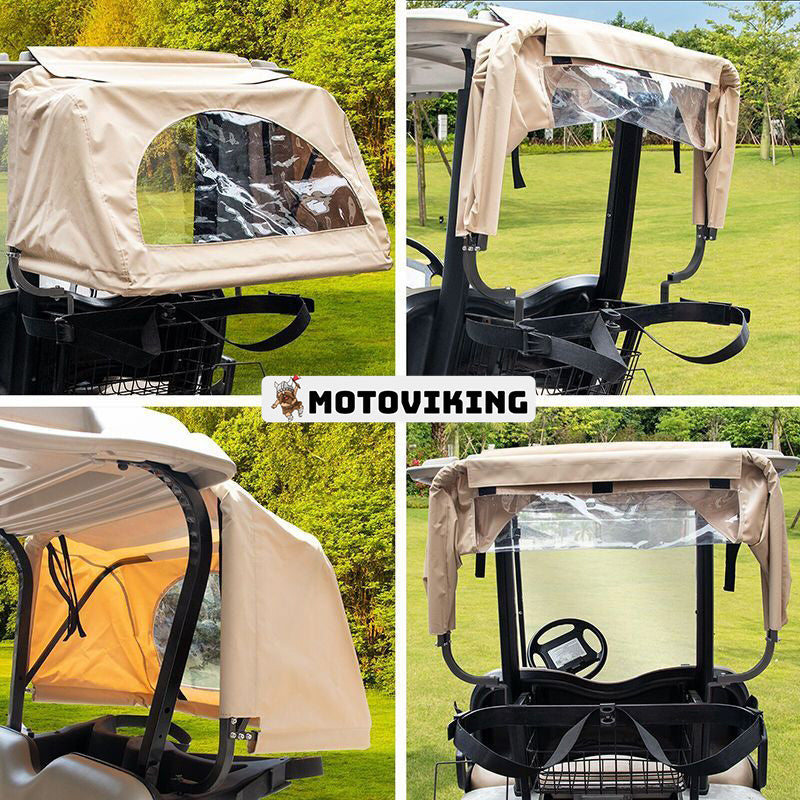 Golf Cart Bag Cover Kit 604666 för Club Car / EZGO / Yamaha / Ford