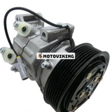 A/C-kompressor 447160-1970 447160-2820 447180-7202 447180-7201 för Toyota Hilux 2.5L & 3.0L motor