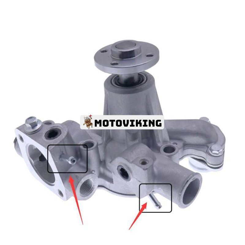 Vattenpump MIA880695 för John Deere 1445 1545 2027R 2520 3005 3TNV82A 7200 790 997