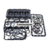 Motorcylinderhuvud 6675642 för Kubota V2003T Bobcat 337 341 773 S150 S160 S175 S185 BL470 BL475 BL570 BL575 T190