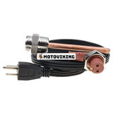 120V 1000W 3/4"NPT Motorblockvärmare 1214R 30307 LR93521 3500043 för Ford Caterpillar Hino Mack Mercury Nissan Lincoln International Detroit