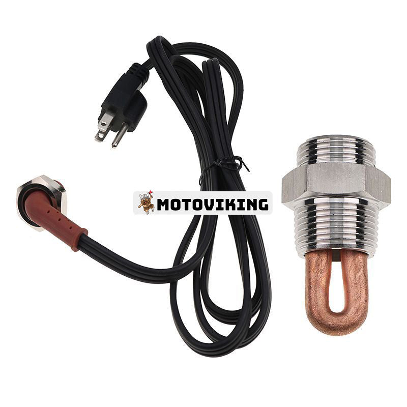 3/4NPT 400W 120V Motorblockvärmare för Massey Ferguson Tractor 255 285 1080 1085 302 304 365 3265