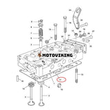 Topplockspackning 296217A1 för CASE Tractor C50 CX50 C60 CX60