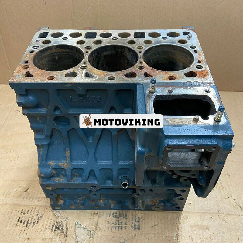 Cylinderblock 16448-01015 16448-01016 för Kubota Engine D1703