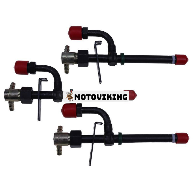 3 st Fuel Injector Pencil 17331-53001 24412 för Kubota Engine D1462 D1462-DI D1453 D1453-T