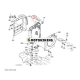 Vattentankkylare Assy RD201-42300 för Kubota grävmaskin KX121-2 KX161-2
