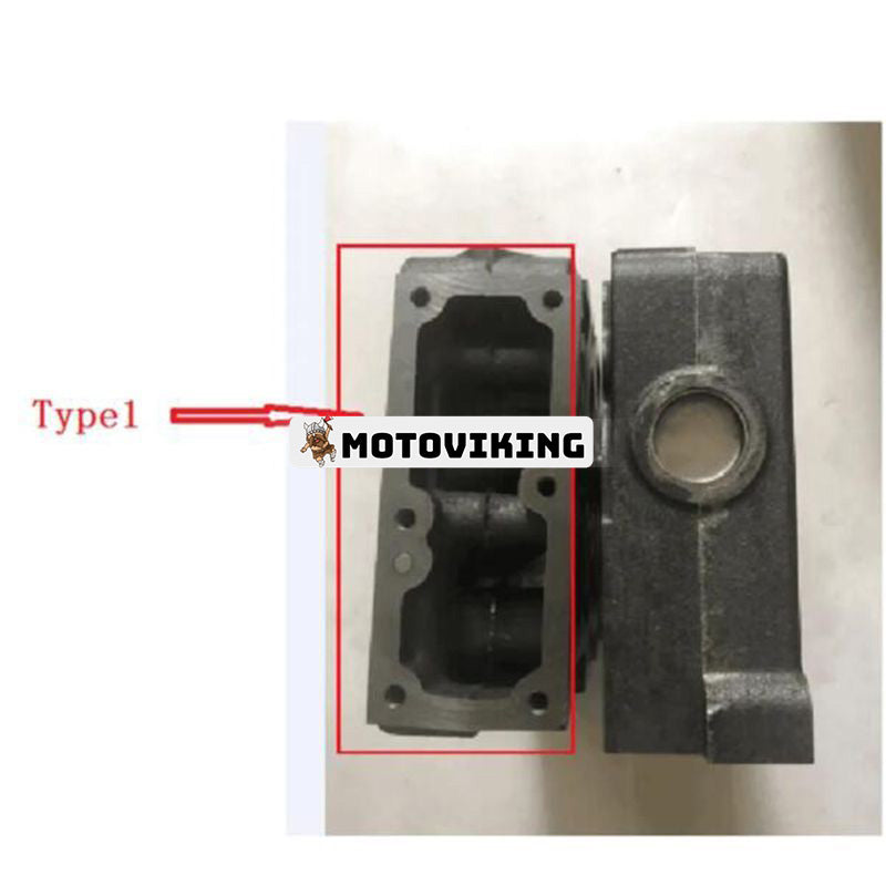 Motor D1102 D1102-A D1102-B Komplett cylinderhuvud med ventiler för Kubota traktor L1802 L1802DT L235 L235DT L2050 L2050F L2050DT L2350DT L2350F