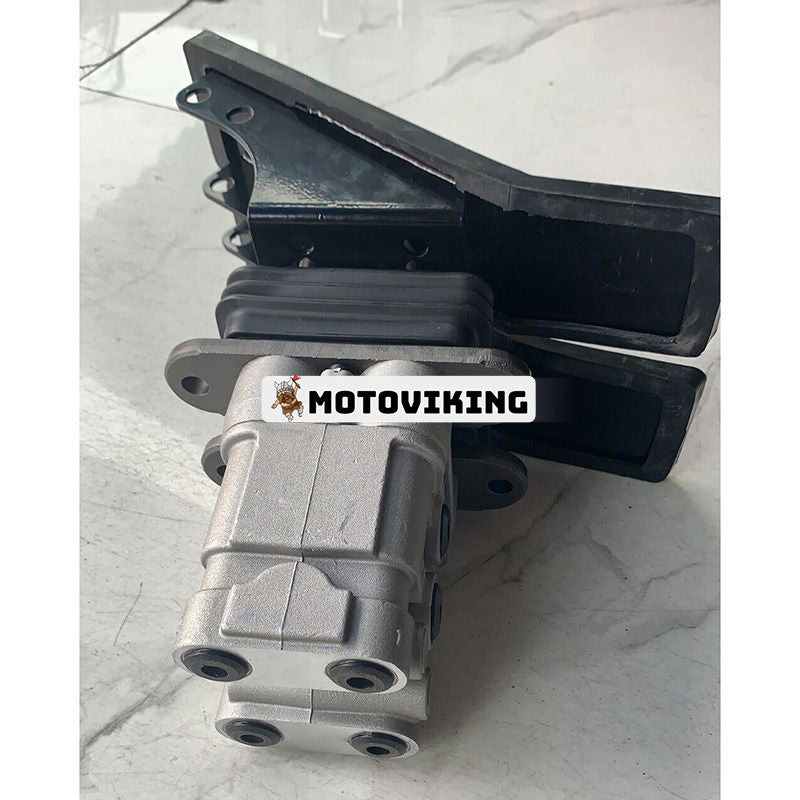 Ett par fotpilotventilfotpedal joystickkontrollventilfot för Caterpillar CAT-grävmaskin E200B E320 E320L