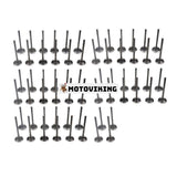 1 set inlopps- och avgasventiler 37504-40200 37504-03800 för Mitsubishi Engine S6R S12R S16R