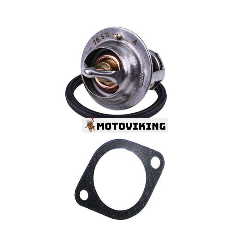 Termostat med packning 02/800418 02/800416 för Isuzu Engine 4JB1 JCB Grävmaskin JS70