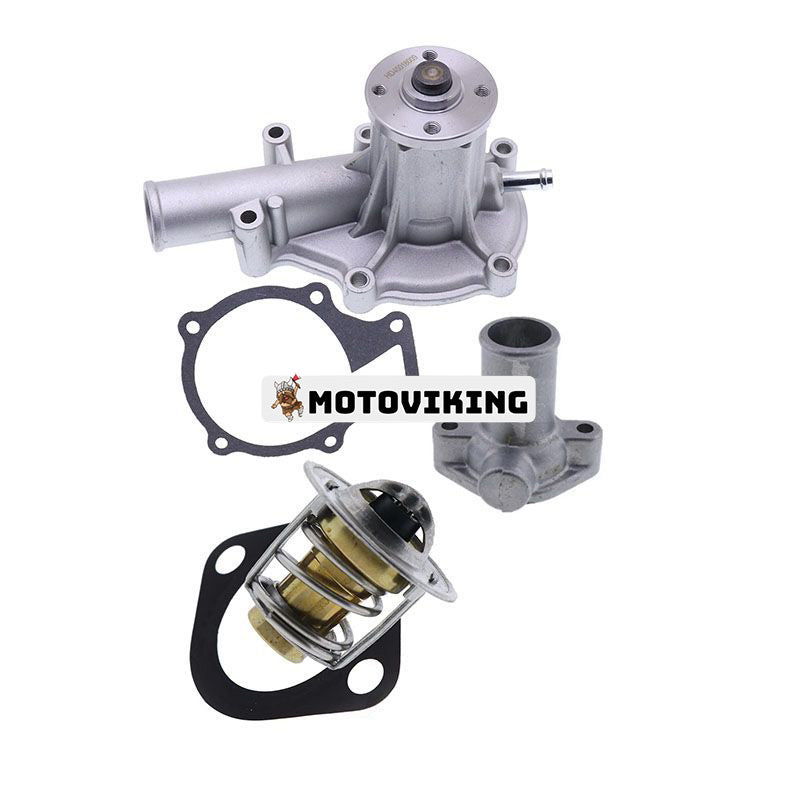 Vattenpump 16251-73034 & termostat med packning 15531-73011 15531-73270 & kåpa 16271-73260 för Kubota Engine V1505 V1305 D905 D1005 D1105