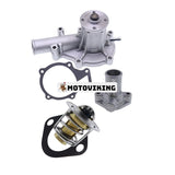 Vattenpump 16251-73034 & termostat med packning 15531-73011 15531-73270 & kåpa 16271-73260 för Kubota Engine V1505 V1305 D905 D1005 D1105