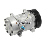 12V 8PK 130mm SD7H15 A/C Kompressor 4700 8080058 för Volvo Lastbil