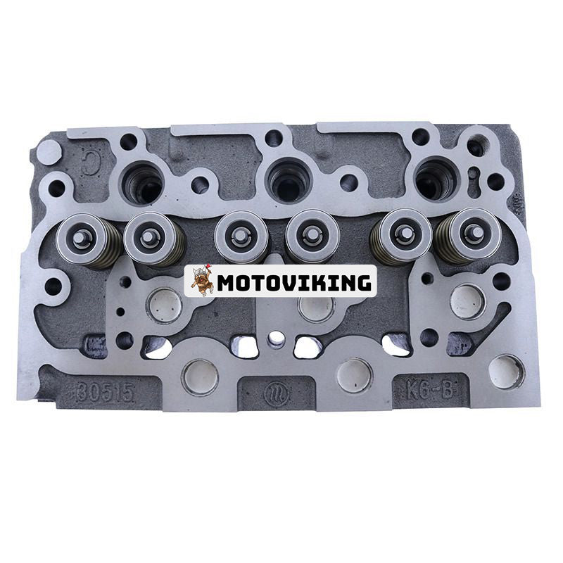 Cylinderhuvud 6660965 6653800 Med full packningssats för Kubota-motor D1402 Bobcat-grävmaskin 325 225 Lastare 643