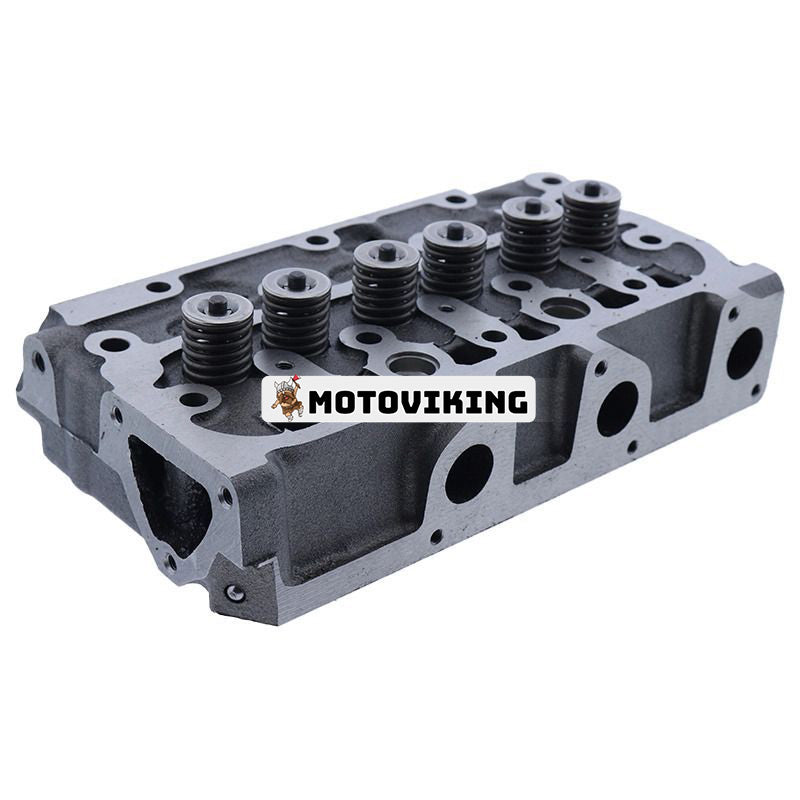 Cylinderhuvud med packningssats 6688058 7016963 för Kubota Engine D722 Bobcat grävmaskin 418 320 319 322 323 321 E10 E08 E16 E14 Lastare 463 453 MT52 MT50