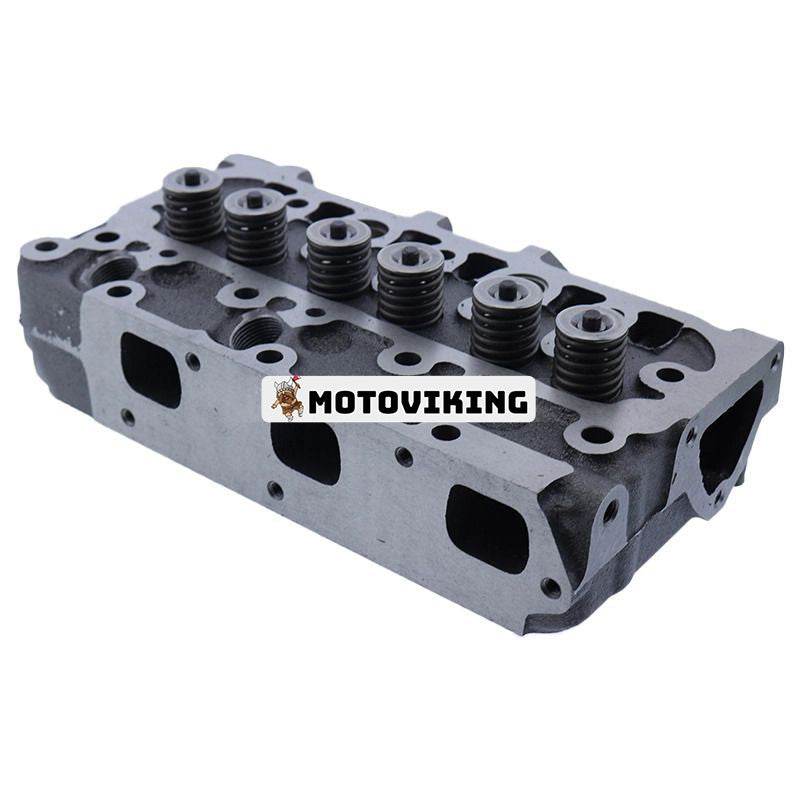 Cylinderhuvud med packningssats 6688058 7016963 för Kubota Engine D722 Bobcat grävmaskin 418 320 319 322 323 321 E10 E08 E16 E14 Lastare 463 453 MT52 MT50