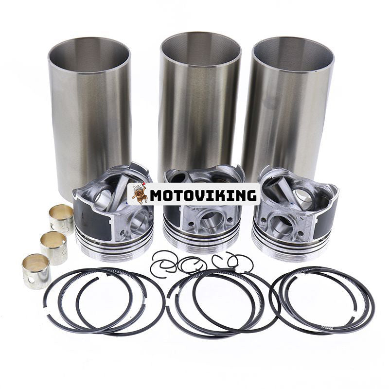 Cylinder Liner Kit för Yanmar Engine 3TNV80 3TNV80F