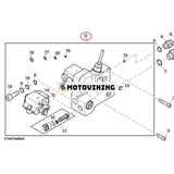 Fördelare RE181544 för John Deere traktor 1054 904 1204 1354 1404 6403 6603 6100B 6100D 6110D 6115D 6125D 6130D 6140D 6110B