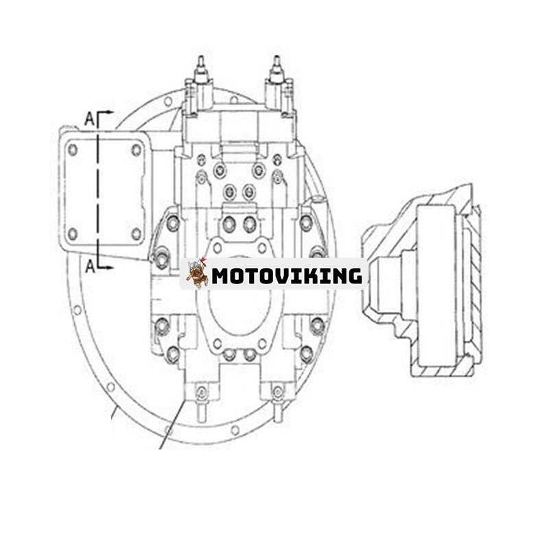 Hydraulpump för Caterpillar CAT330L grävmaskin