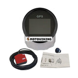 2" 12V 24V Universal Digital GPS Speedometer Trip Meter Vägmätare Justerbar för Båt Yacht Motorcykel Bil