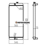 Kylarkärna Assy 2459359 för Caterpillar CAT E330D