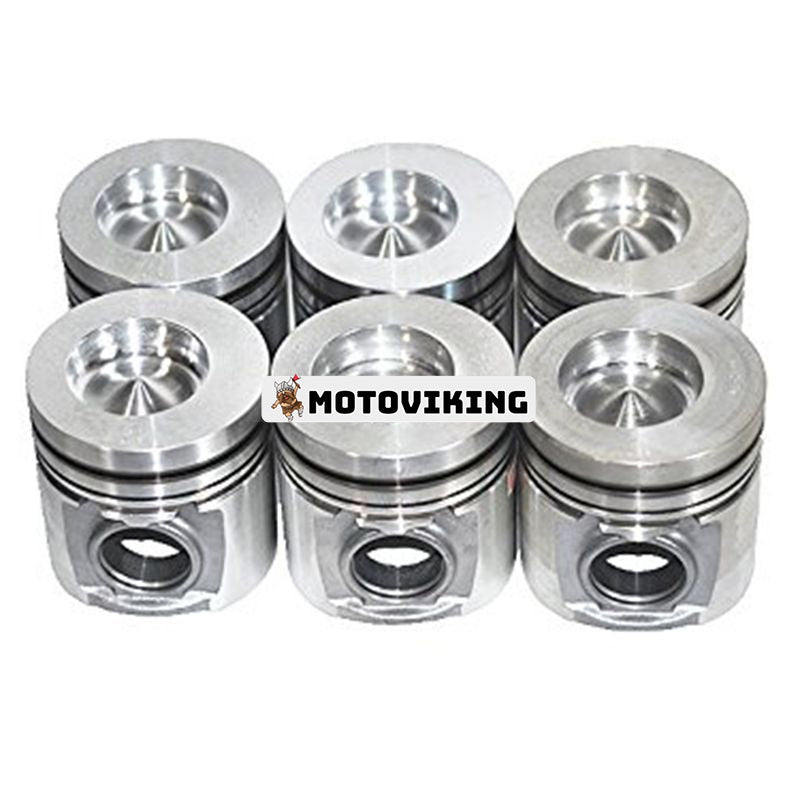 1 set kolv 3907157 för Cummins 4B 4BT 4BTA 4BTAA 6B 6BT 6BTA 6BTAA motor i USA