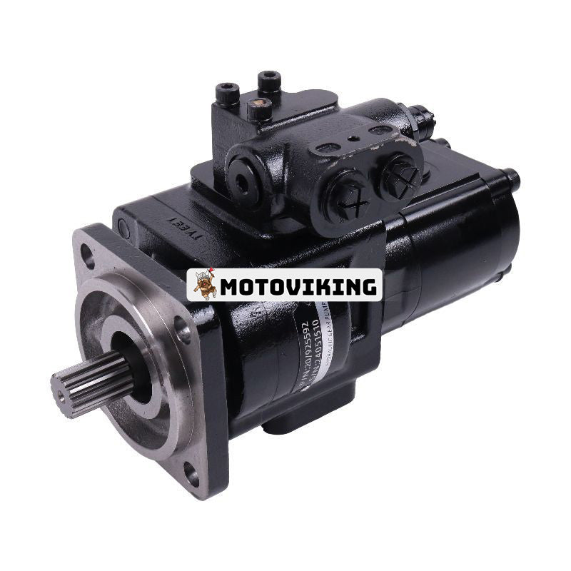 Dubbel hydraulpump 20/925592 för JCB teleskoplastare 526-56 531-70 533-105 535-95 536-70 541-70