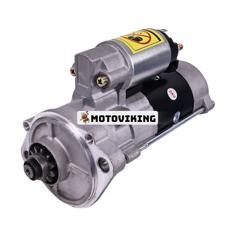 24V 11T Startmotor 8980723151 för Isuzu Engine 4LE1 4LE2 Hitachi Grävmaskin ZX70-3 ZX75UR-3 ZX75US-3 ZX75USK-3 ZX80LCK-3 ZX85US-3