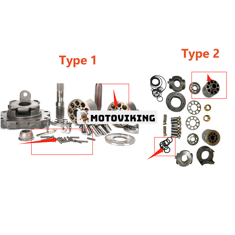 Hydraulpump reparationssats VN90DT för Kawasaki Kato grävmaskin HD700-5