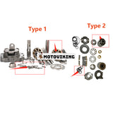 Hydraulpump reparationssats VN90DT för Kawasaki Kato grävmaskin HD700-5