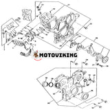 12V bränsleavstängningssolenoid AM103337 AM116779 för John Deere traktor 332 415 425 430 445 455 Gräsklippare F915 F925 F935 Lastare 544G 624G 644G