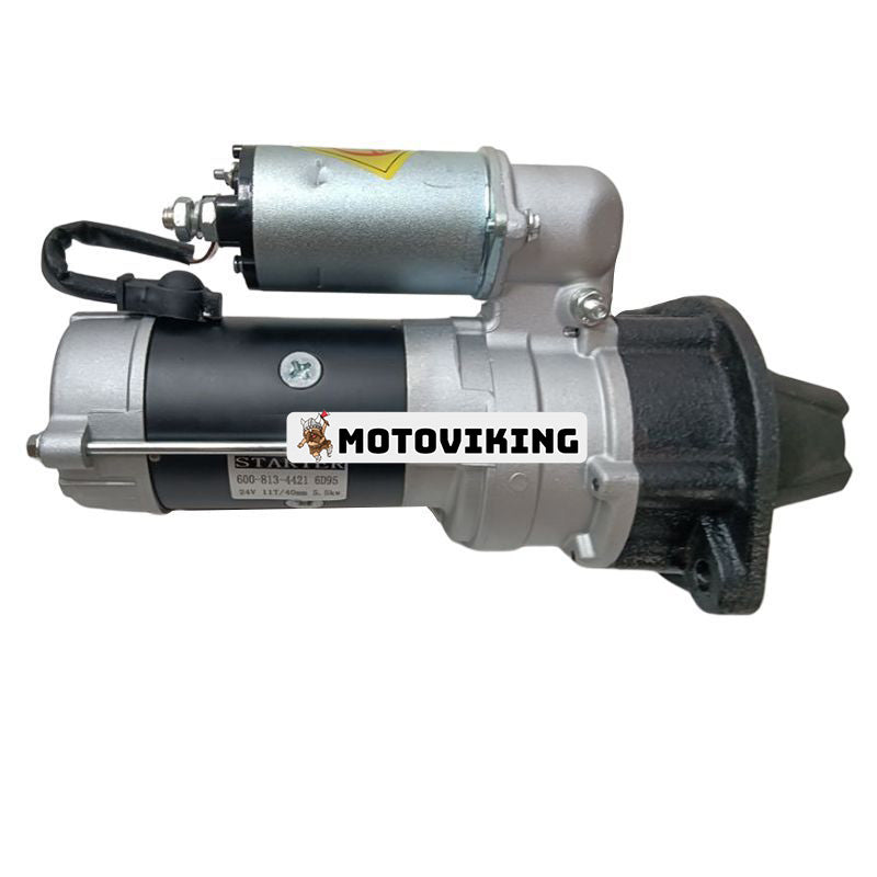 För Komatsu PC100-5 PC120-5 PC130-5 PC150-5 PC200-5 PC220-5 Motor 4D95L Startmotor 600-813-4420