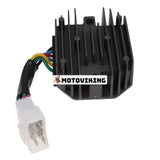 12V 6-tråds spänningslikriktarregulator 15531-64601 för Kubota B5100 B6100 B6500 B7100 B7200 B7510 B8200 B9200 BX1870 BX2200