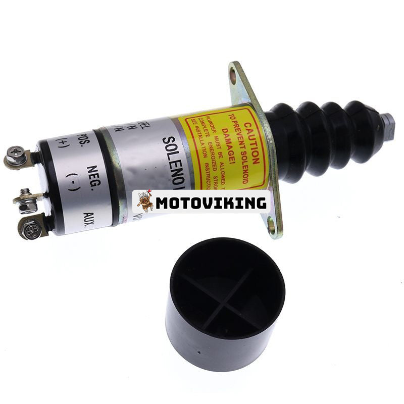 Stopp solenoid 1500-2073 1502-12A6U1B2S1 Avstängning av motor för Woodward Synchro-Start 3 terminaler