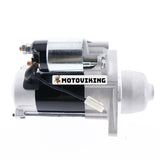 12V 9T Startmotor 1G023-63011 för Kubota Engine D722 DF972 DG972 DF1005 WG972 WG1005 Z482