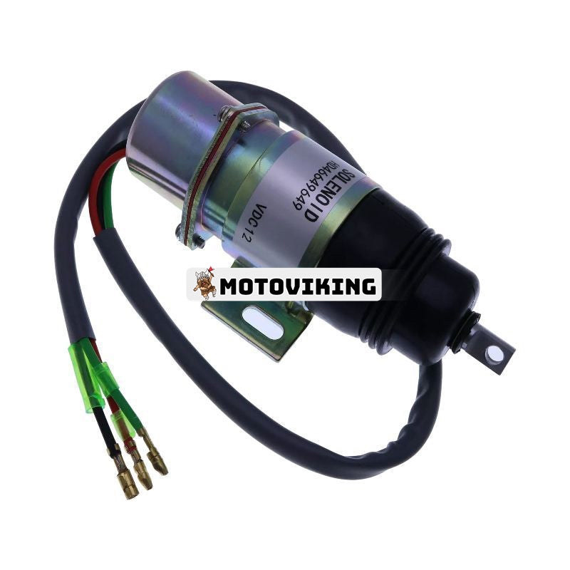 12V stoppmagnetventil 4314269 4281719 för Hitachi grävmaskin EX12 EX15 EX20UR-2 EX22 EX25 EX30 EX30UR-2 EX35 EX40UR-2 EX45