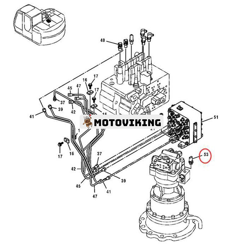 Trycksensor 4436535 för Hitachi grävmaskin ZX110 ZX120 ZX160 ZX200 ZX230 ZX270 ZX200-3 ZX210-3 ZX230-3 ZAX130 ZAX330