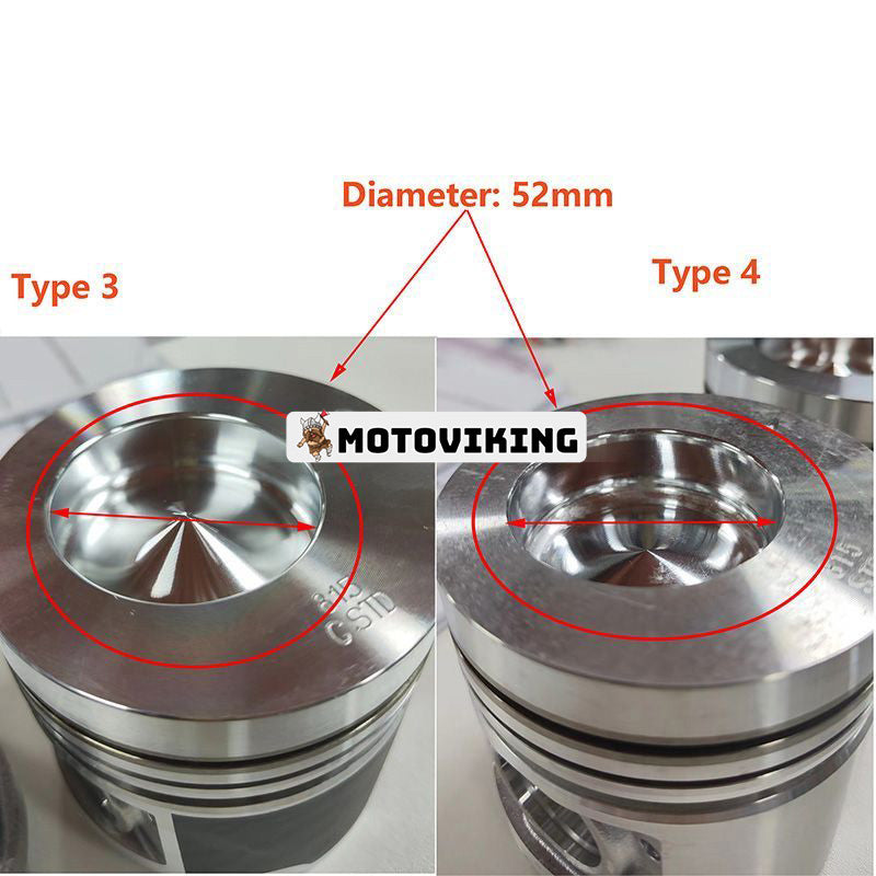 Reparationssats för Mitsubishi Engine S4S S4S-DT S4S-Z263SD S4S-Y362SD S4S-Y262SD S4S-DTDP S4S-51FL S4S-Z2DT61IR S4S-Z3DT61SD S4S-65SG S4S-Y162 S4S-Y162