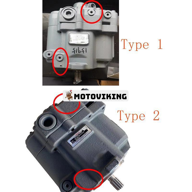 Hydraulisk huvudkolvpump 4466797 för Hitachi grävmaskin ZX40U ZX50U ZX50UNA