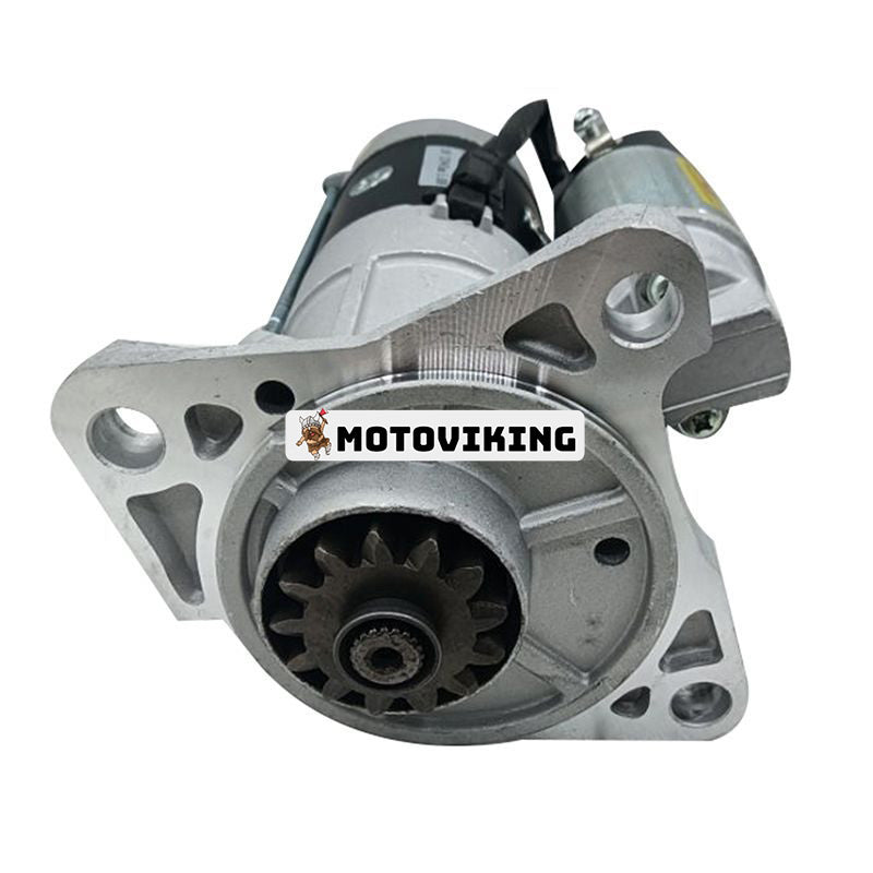 24V 13T Startmotor ME049186 för Mitsubishi Engine 4D31 4D32 Caterpillar CAT Grävmaskin E110 E70 E70B