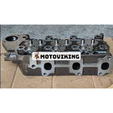 Motor K3D komplett cylinderhuvud med ventiler för Mitsubishi MT210D MT210 MT17 MT180 MT210 MT1601 Iseki TU150 TU160 TU165 TU175 TU1600 TU1400 TU1500 Traktor Indirekt insprutning