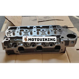 Motor K3D komplett cylinderhuvud med ventiler för Mitsubishi MT210D MT210 MT17 MT180 MT210 MT1601 Iseki TU150 TU160 TU165 TU175 TU1600 TU1400 TU1500 Traktor Indirekt insprutning