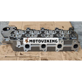 Motor K4D komplett cylinderhuvud med ventiler för Mitsubishi traktor MT2201D Caterpillar CAT 305CR Kobelco SK045 grävmaskin indirekt insprutning