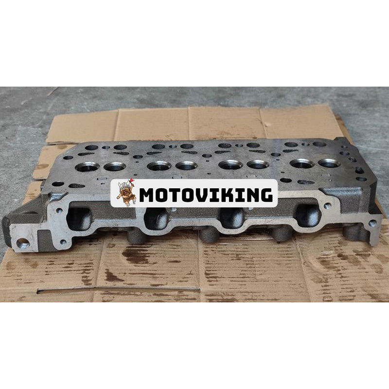 Motor K4D komplett cylinderhuvud med ventiler för Mitsubishi traktor MT2201D Caterpillar CAT 305CR Kobelco SK045 grävmaskin indirekt insprutning