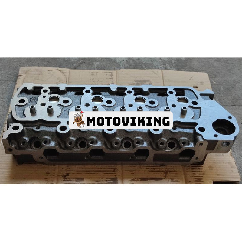 Motor K4D komplett cylinderhuvud med ventiler för Mitsubishi traktor MT2201D Caterpillar CAT 305CR Kobelco SK045 grävmaskin indirekt insprutning