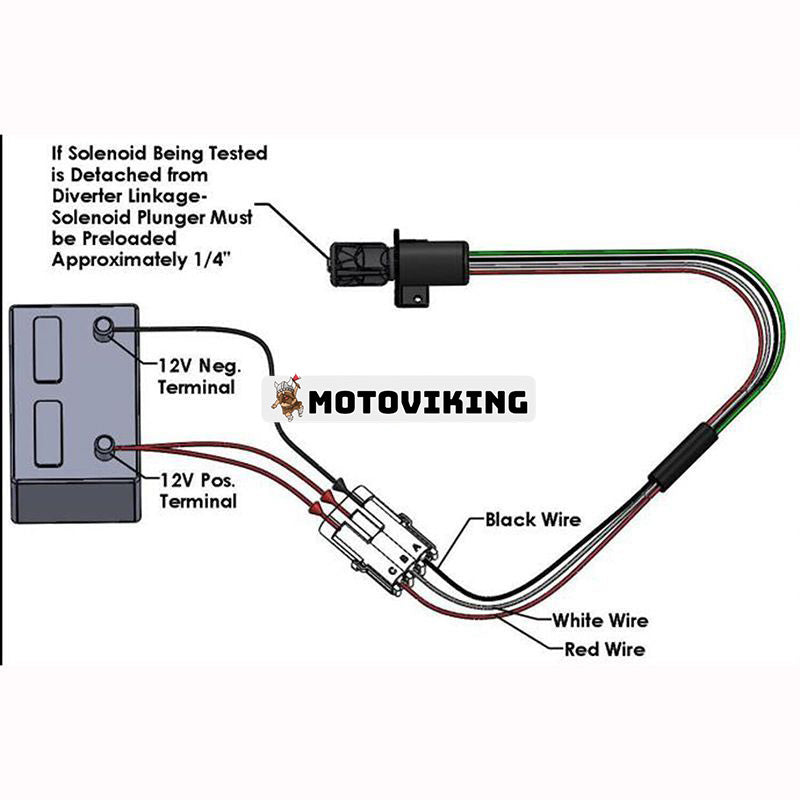 12V 3-tråds avgassystem 10871 Byt 270-10871 stoppmagnet för Corsa Marine Captain