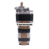 Hydraulpump 44083-60740 för Kawasaki hjullastare 85Z-4 85Z4-2 85ZV 85ZIV-2 90ZIV-2 80ZIV-2