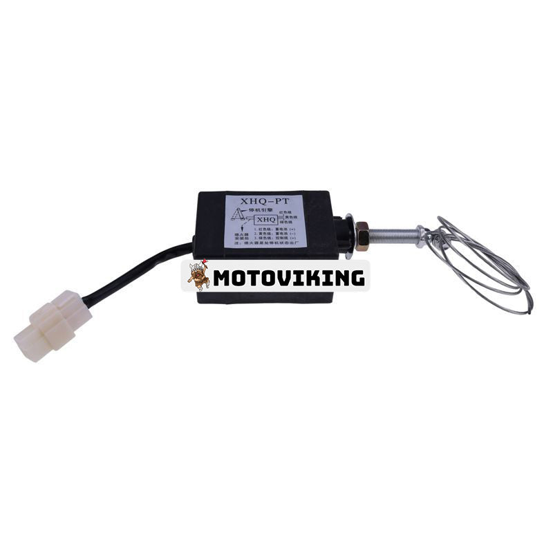 12V elektromagnetisk XHQ-PT-ventil Motorstoppsmagnet Elektrisk gasspjällsjustering