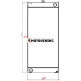 För Komatsu hjullastare WA430-6 WA430-6E0 Vattentank Kylarkärna ASS'Y 424-03-41111